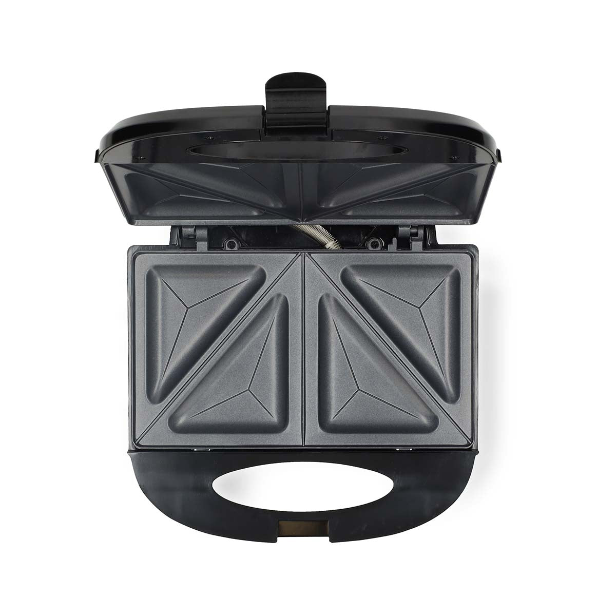 Sandwich Maker, 750W, Non-Stick, Auto Temp Control, Black