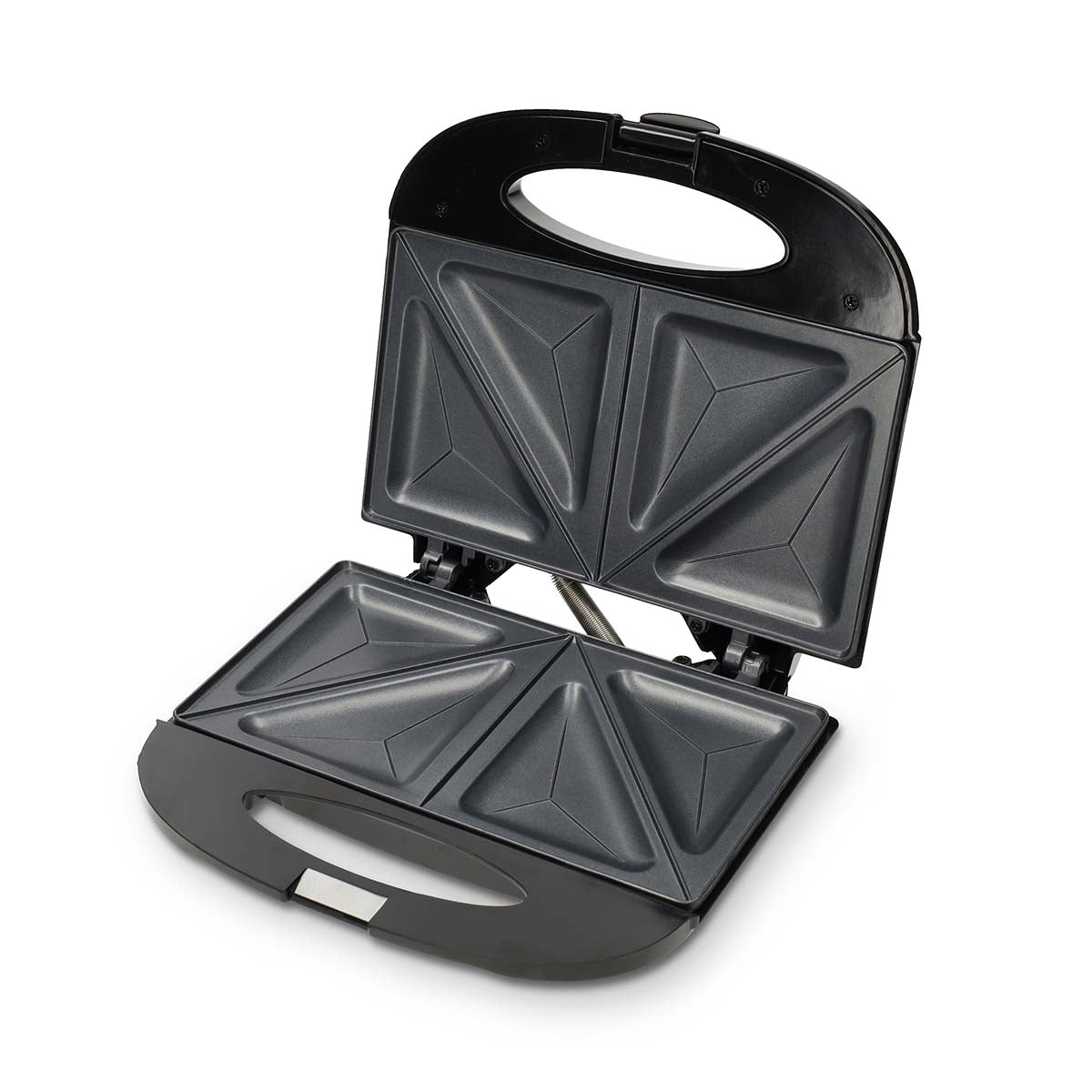 Sandwich Maker, 750W, Non-Stick, Auto Temp Control, Black