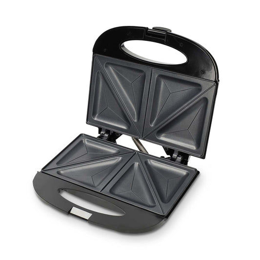 Sandwich Maker, 750W, Non-Stick, Auto Temp Control, Black