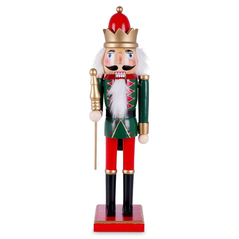 Santa Claus Nutcracker - Handpainted Wooden Decoration 38 cm