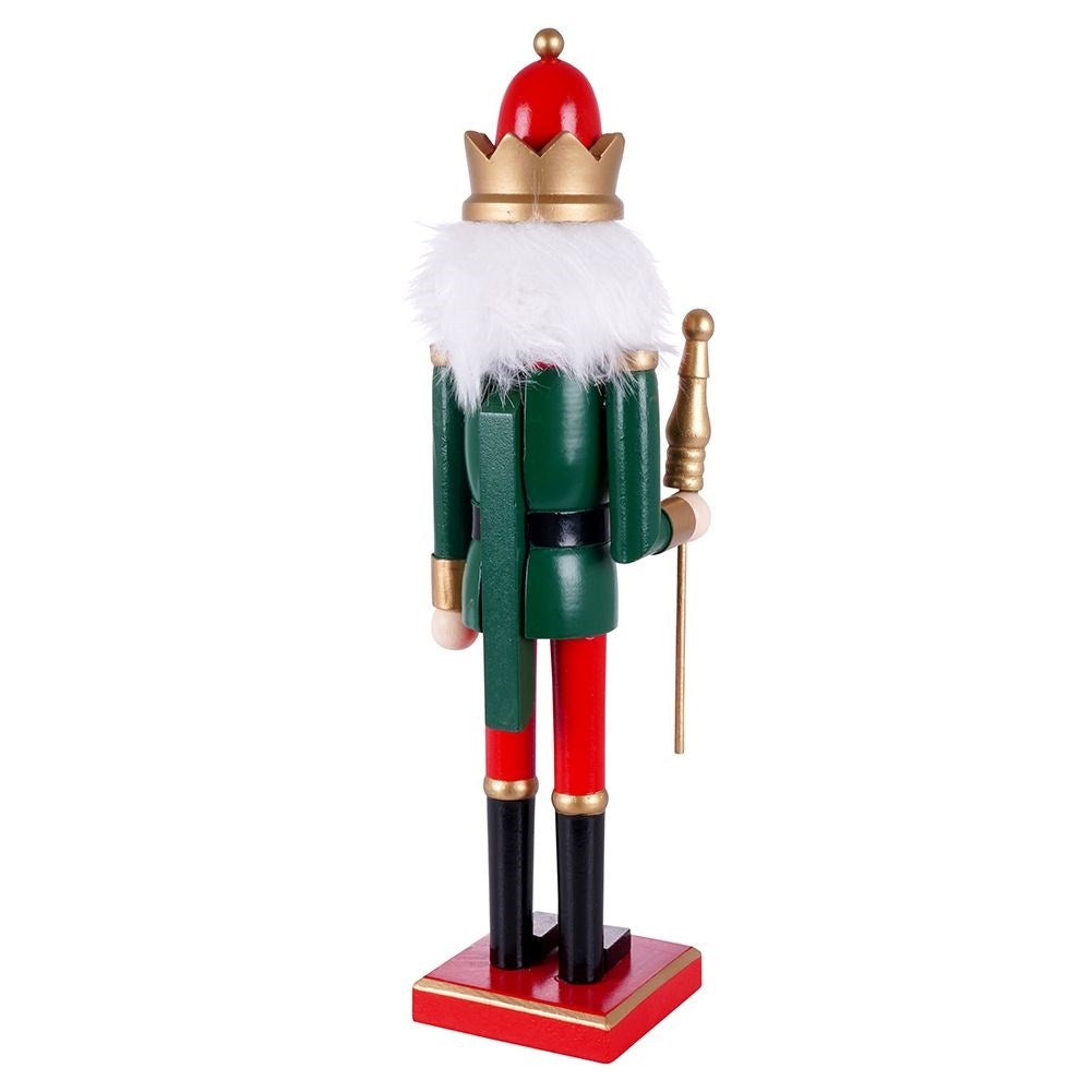 Santa Claus Nutcracker - Handpainted Wooden Decoration 38 cm