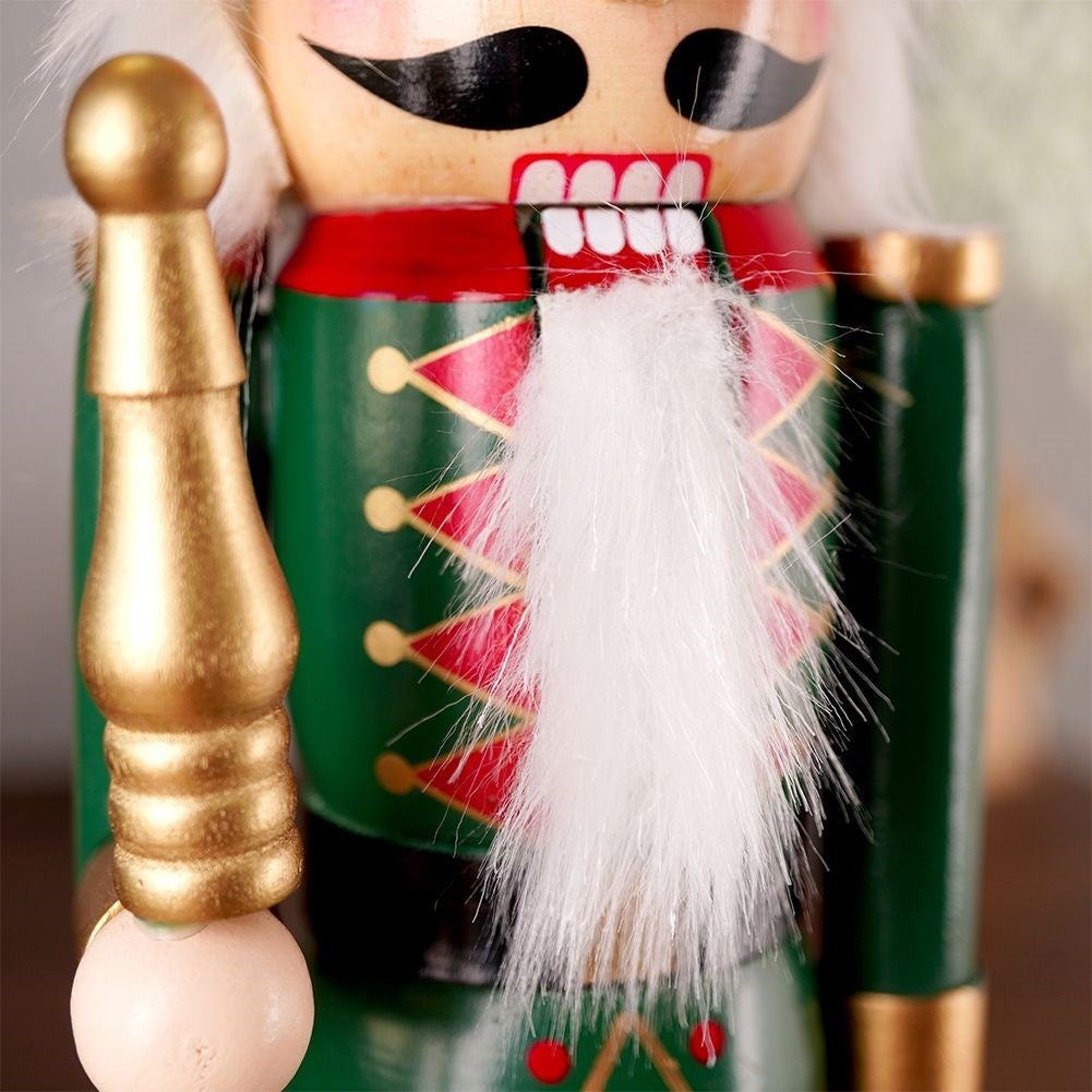 Santa Claus Nutcracker - Handpainted Wooden Decoration 38 cm