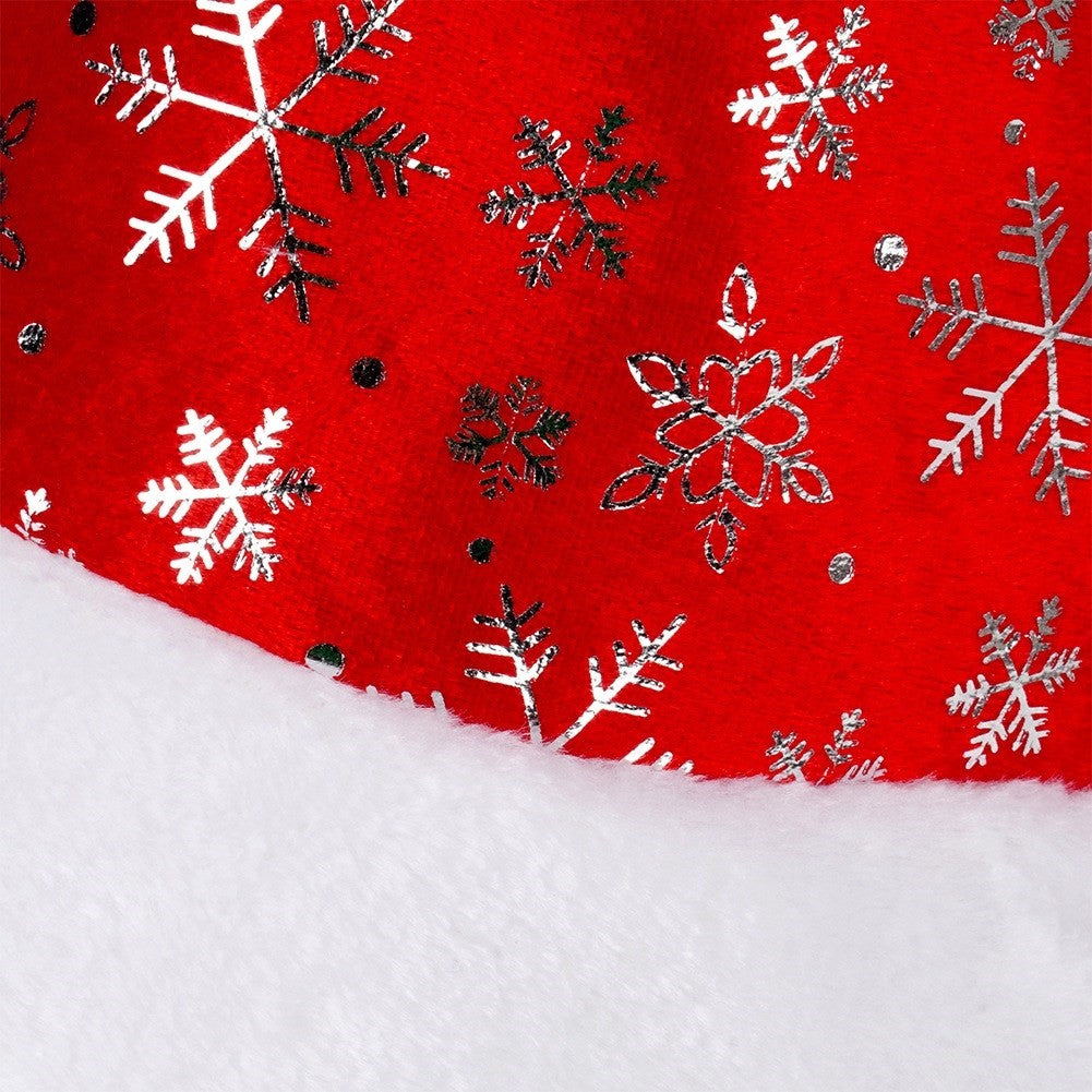 Santa Claus hat universal with pompom 43 cm