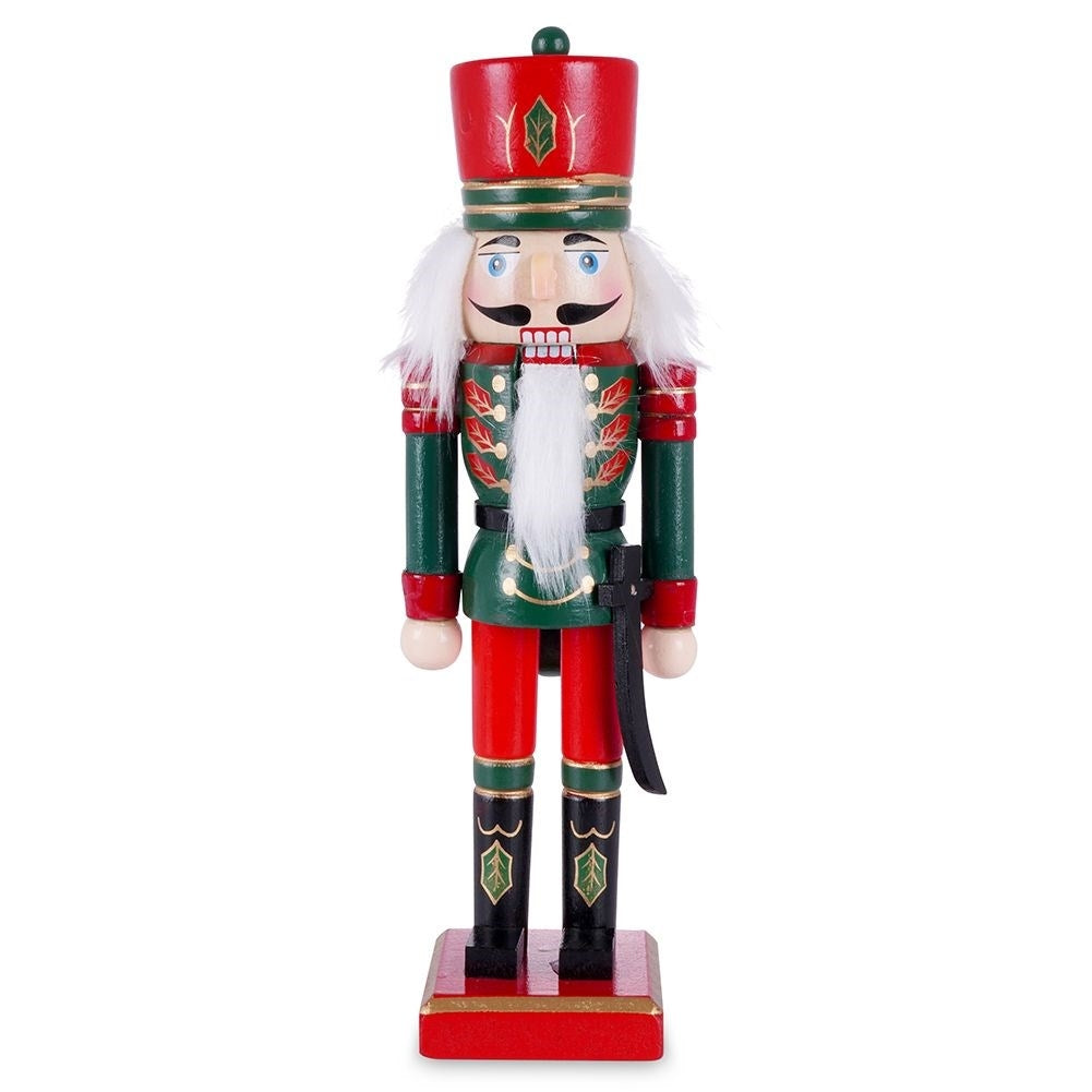 Santa Nutcracker - 25 cm Wooden Decoration