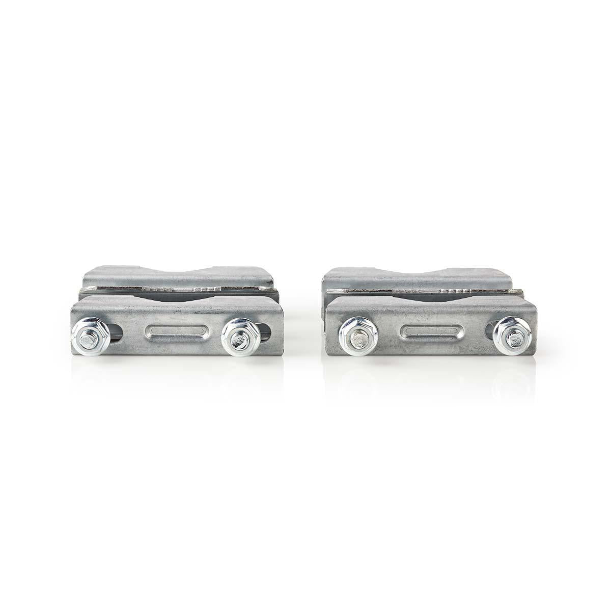 Satellite Mast clamp | Diameter range: 40 - 60 mm | Steel | Silver