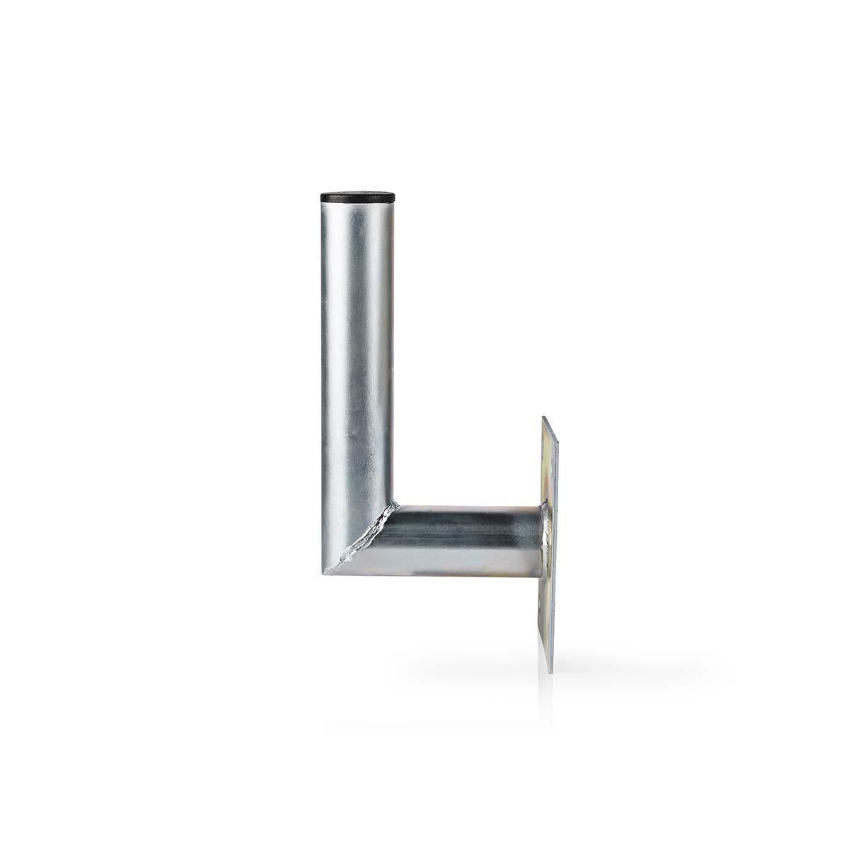 Satellite wall mount | Distance to wall: 150 mm | Diameter clamp: 48 mm | Maximum counter size: 100 cm | Steel | Silver