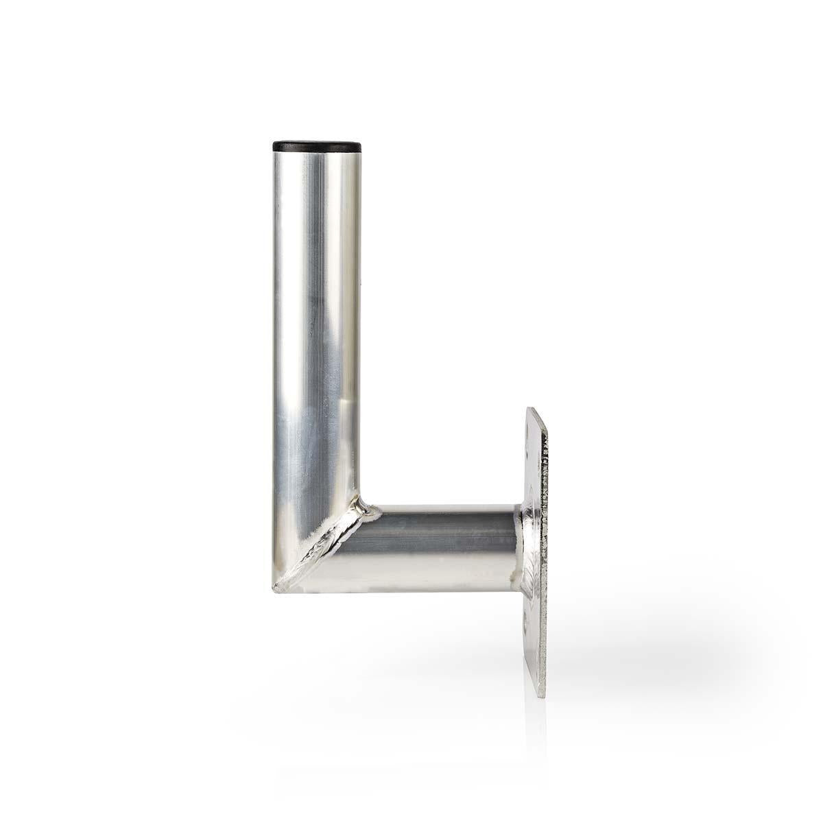 Satellite wall mount | Distance to wall: 150 mm | Diameter clamp: 50 mm | Maximum counter size: 100 cm | Aluminum | Silver