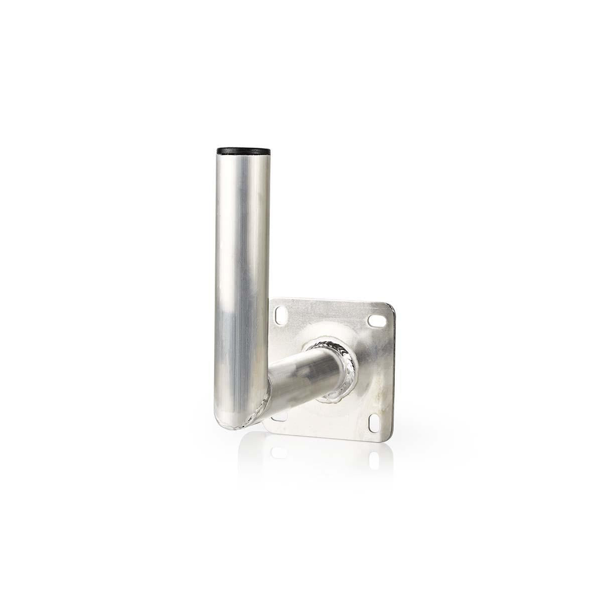Satellite wall mount | Distance to wall: 250 mm | Diameter clamp: 50 mm | Maximum counter size: 100 cm | Aluminum | Silver
