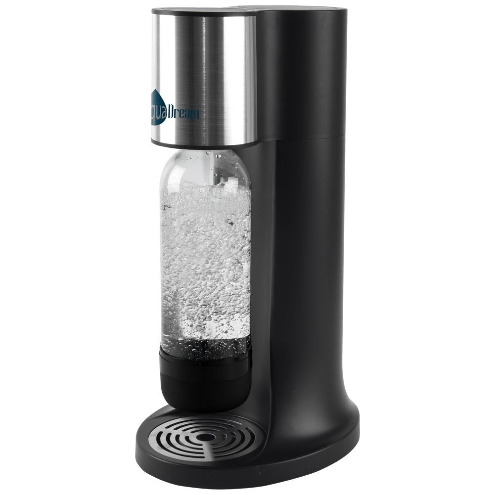 Saturator for carbonated water with safety valve