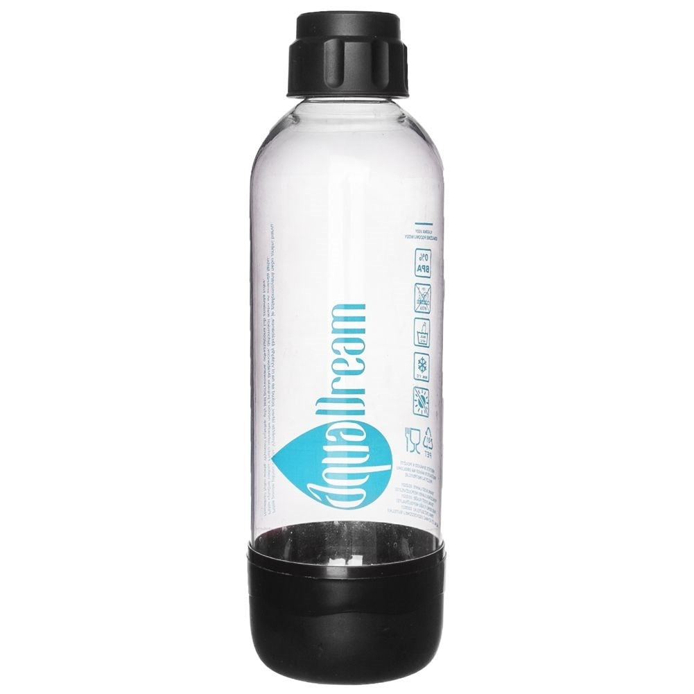 Saturator for carbonated water with safety valve