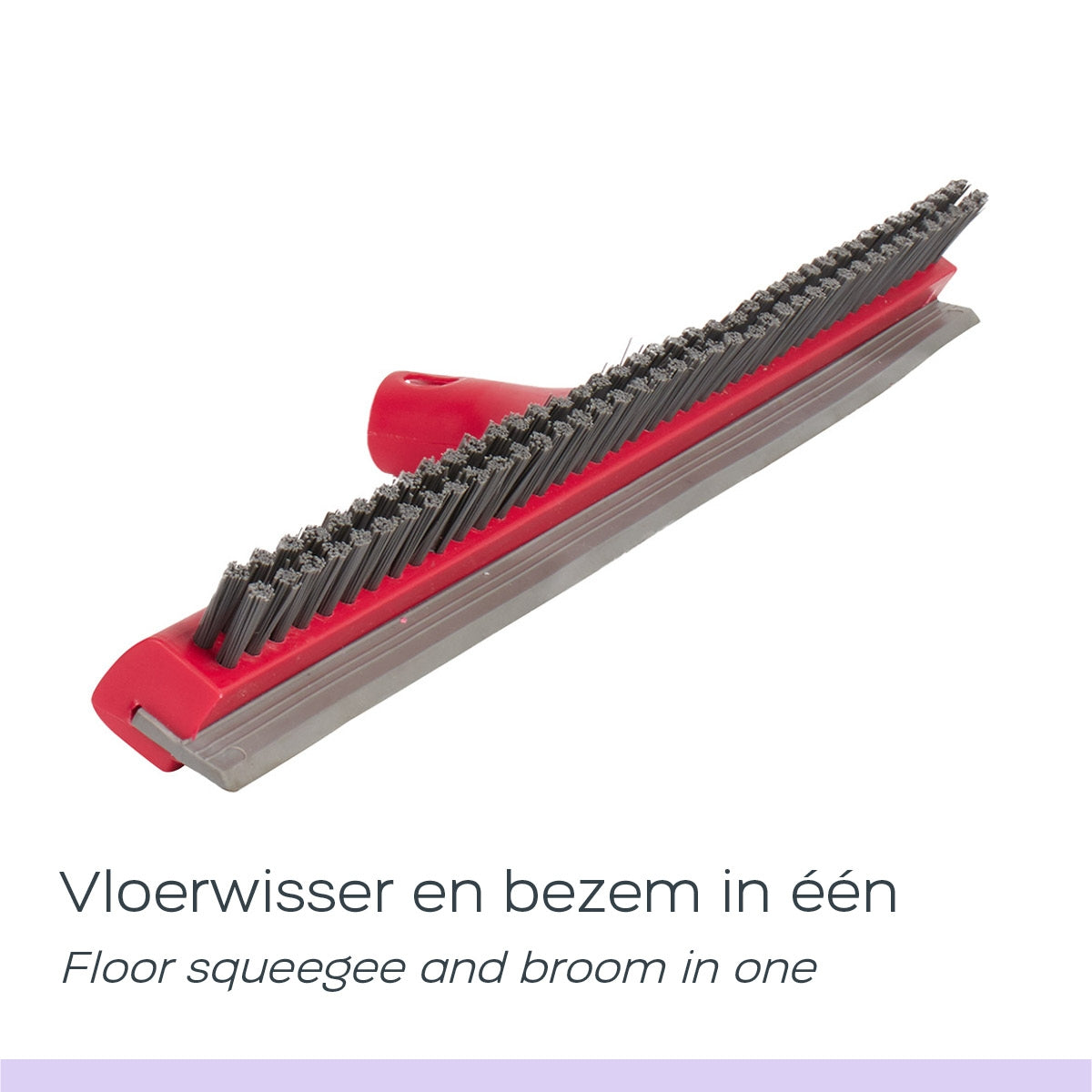 Sauber Meister - 2-in-1 Broom and Squeegee
