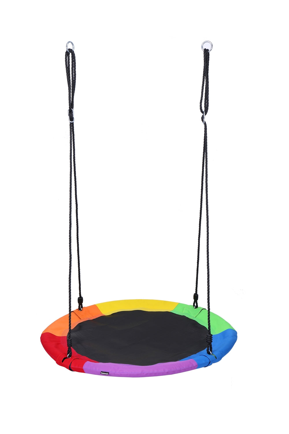 Saucer swing, garden swing XL, 100 cm, 150 kg, multicolor