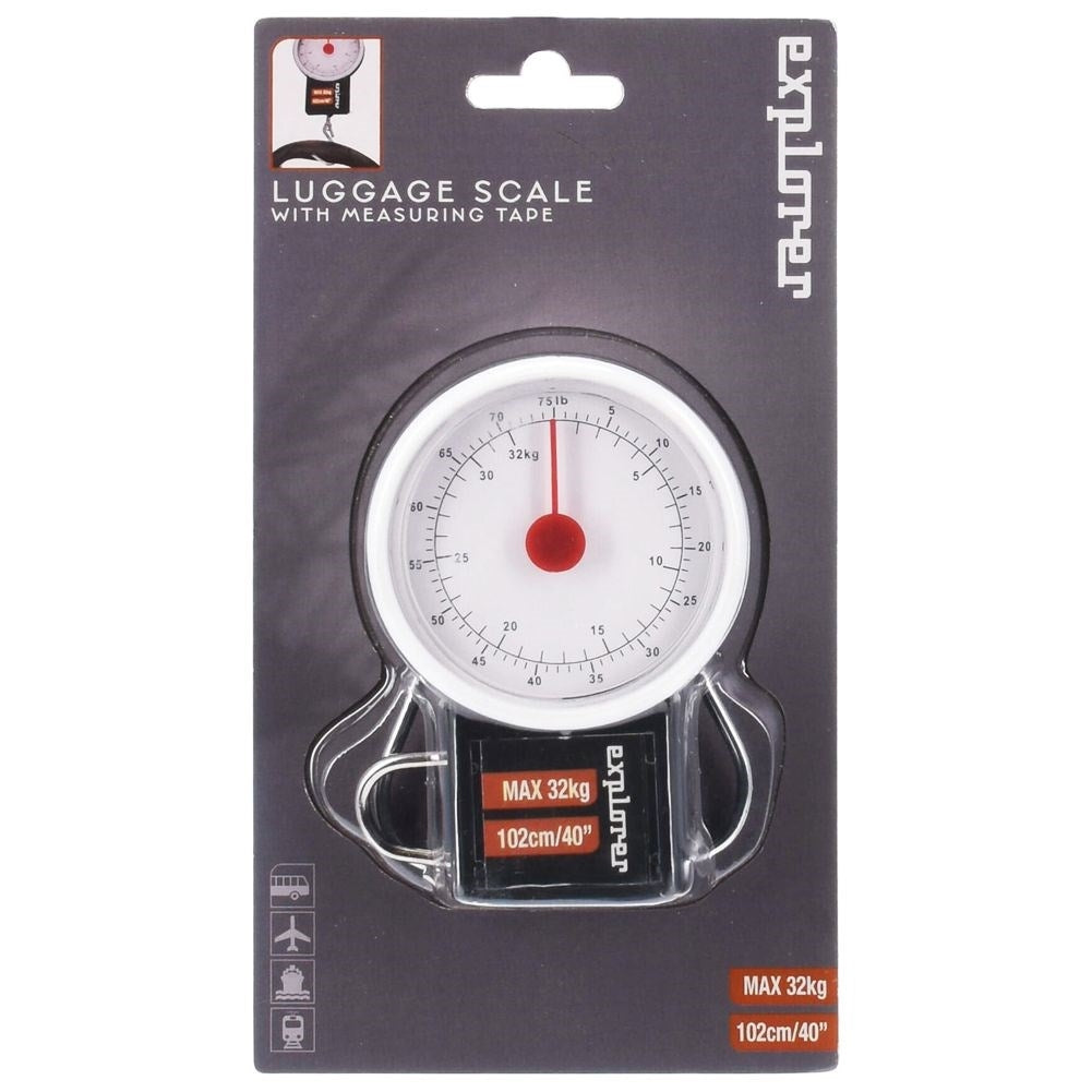 Scale for Luggage (max 32 kg) with Tape Measure