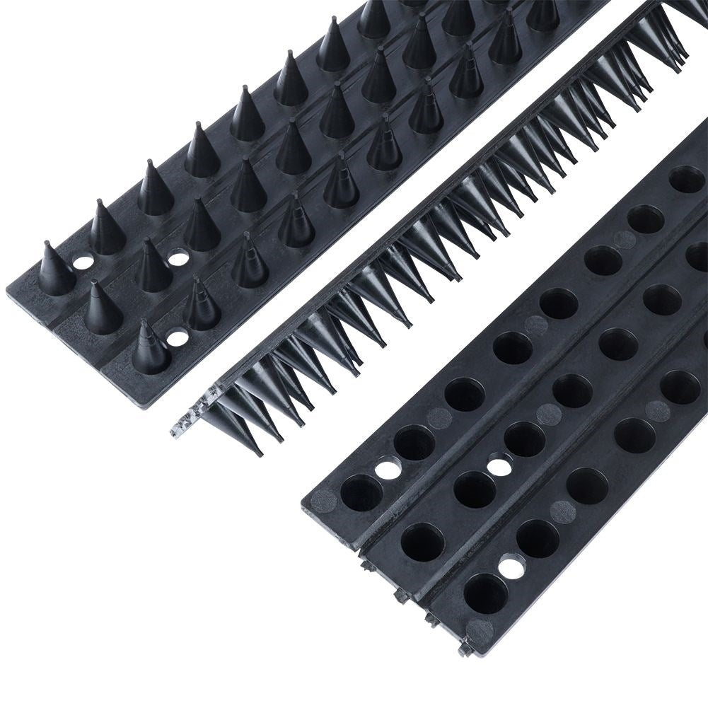 Scarecrows: 10 rails, 99 spikes/rail, total 5 meters