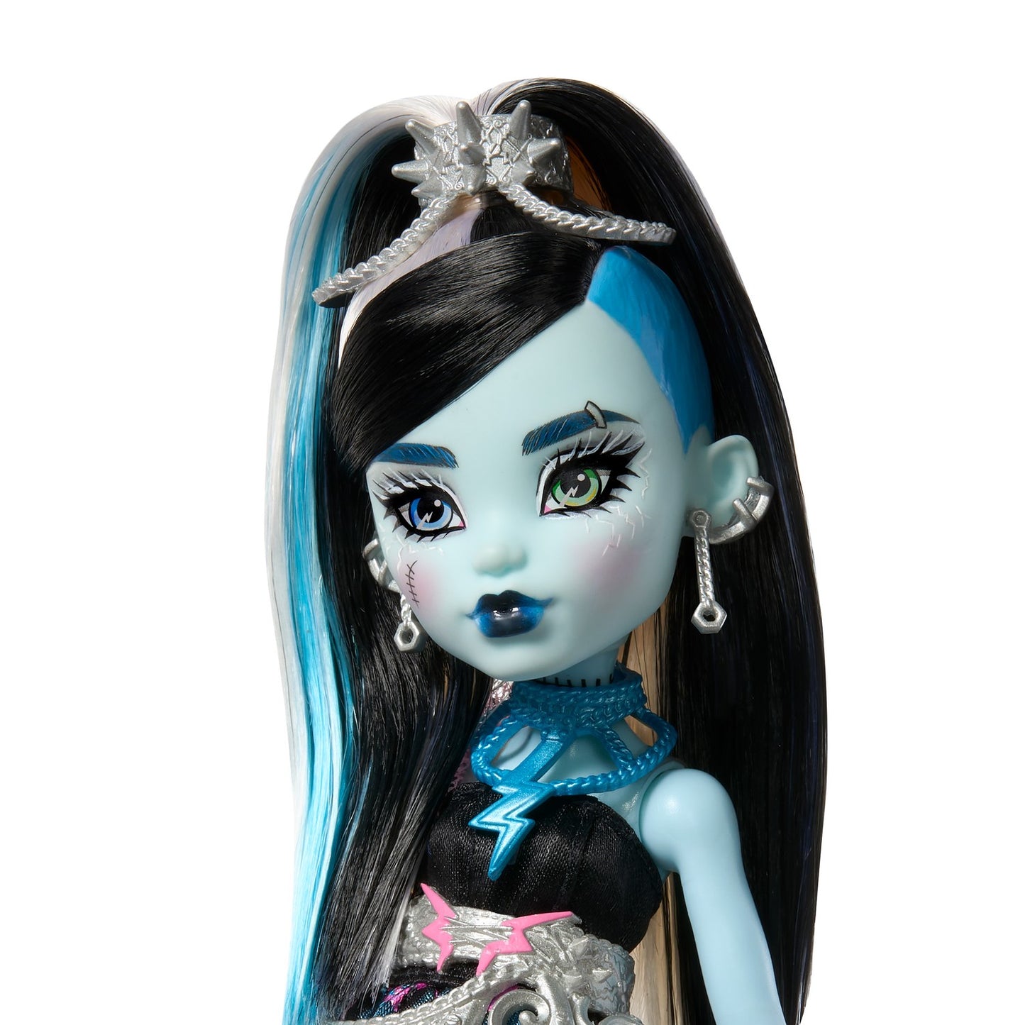 Frankie Stein Doll, Black Party Dress, 7 Accessories