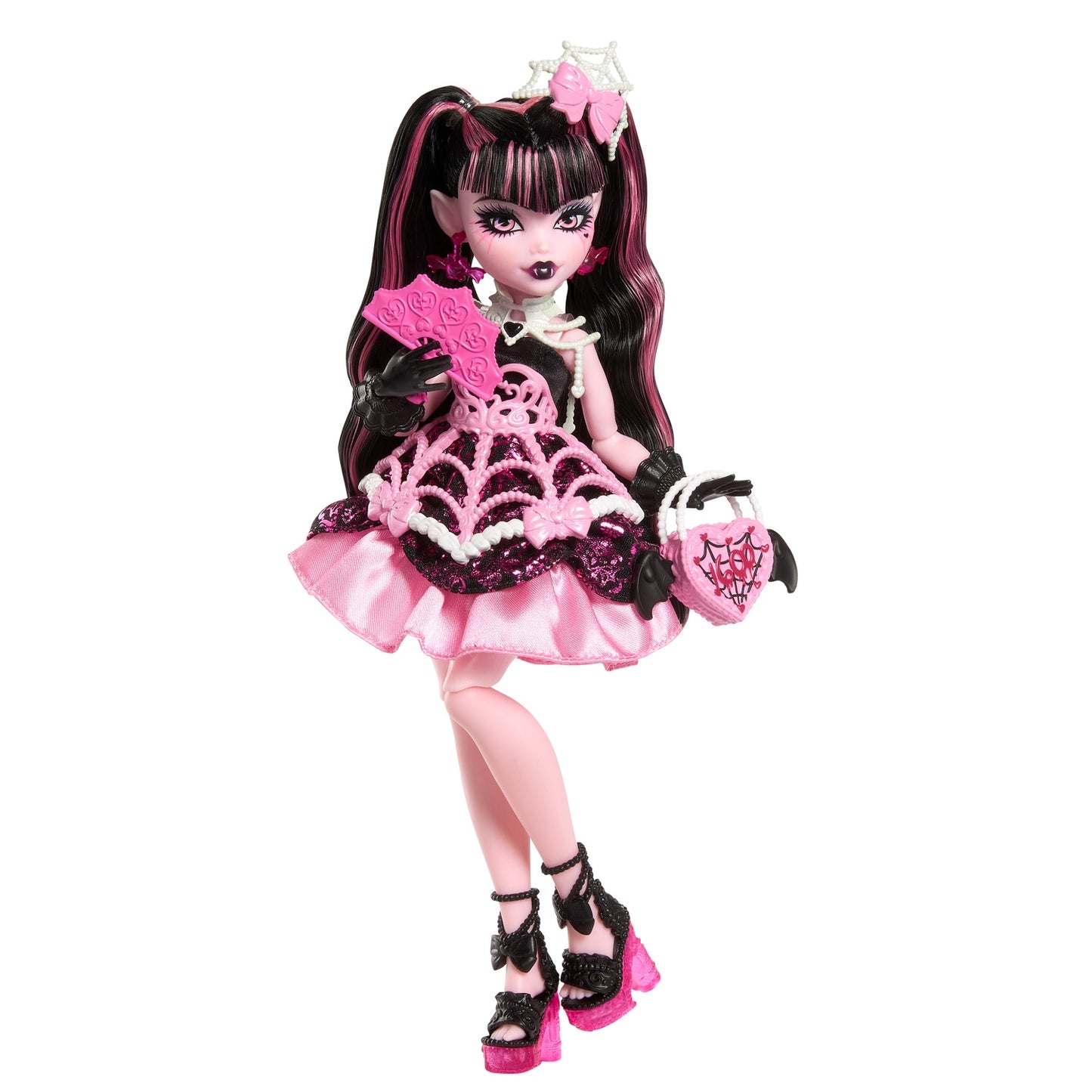 Draculaura Doll with Party Dress and Accessories
