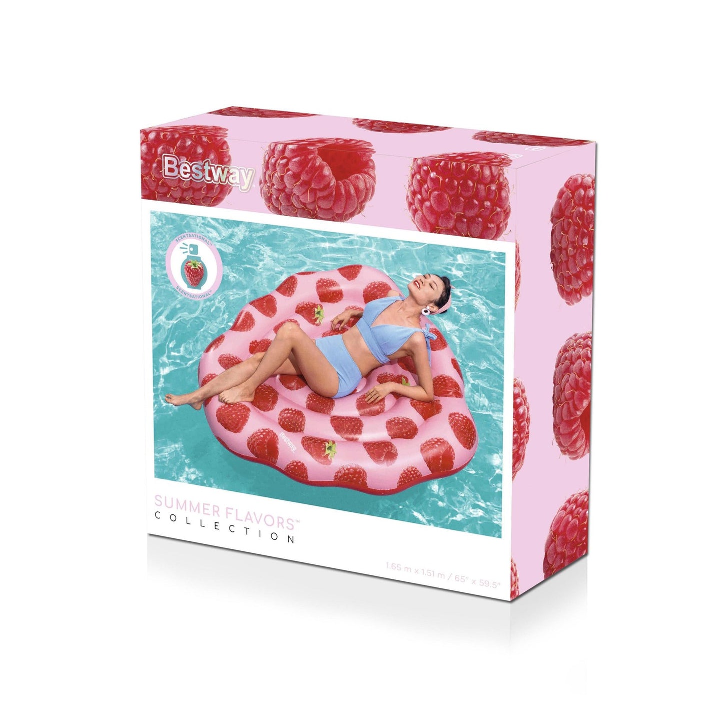 Scentsational Raspberry Pool Float
