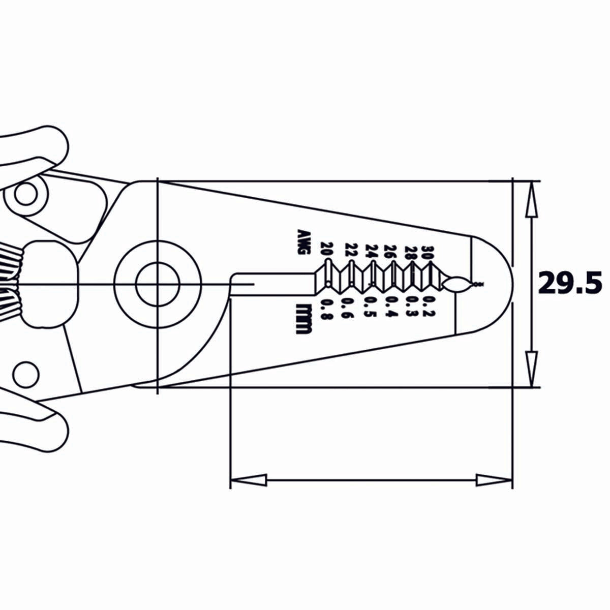 Scissors, thread cutter, pliers in one tool