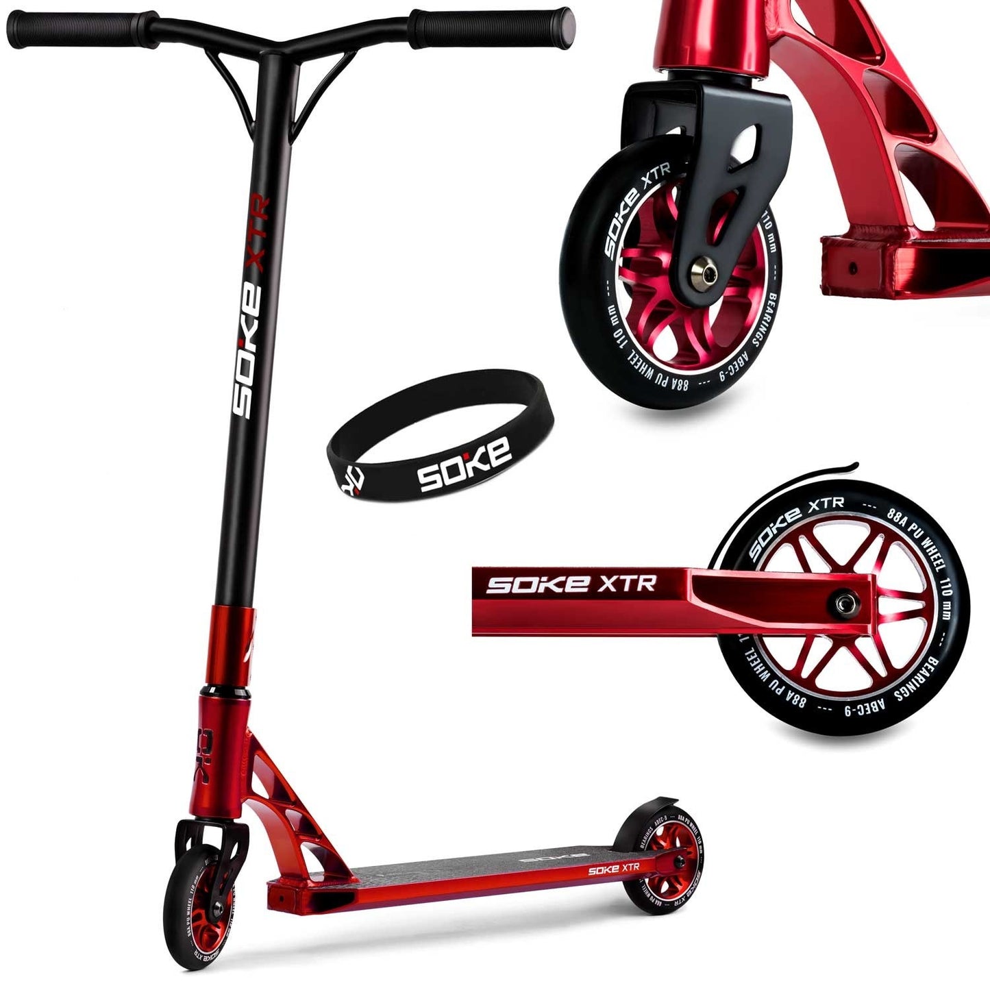 Scooter SOKE XTR red Red