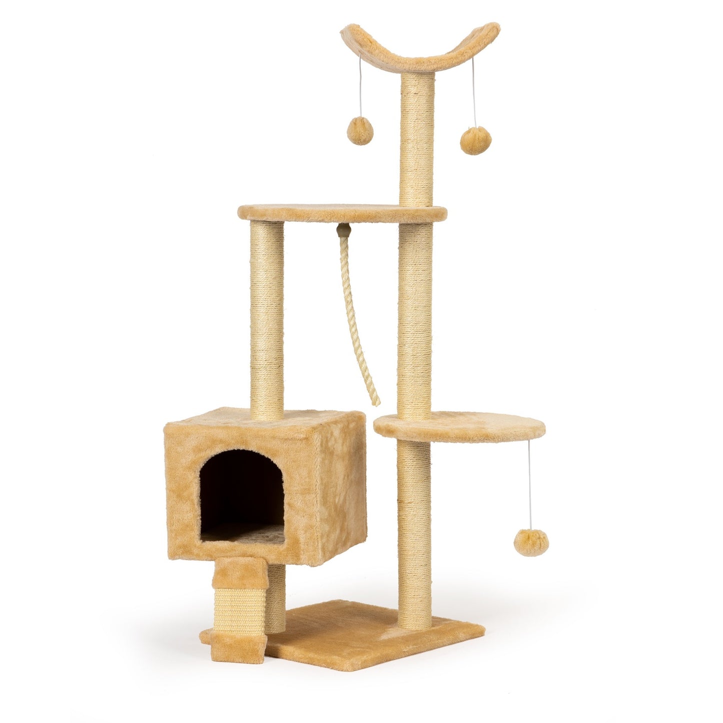 Scratching post for a cat house tree bed 120cm