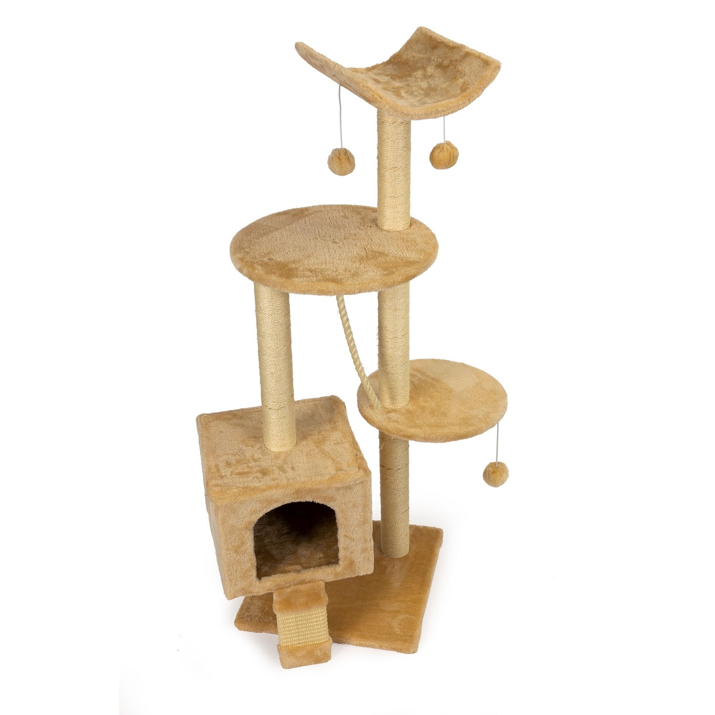 Scratching post for a cat house tree bed 120cm