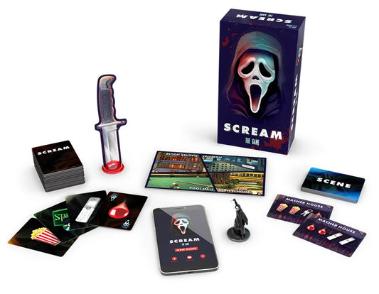 Scream Board Game, Horror Mystery, Party Fun