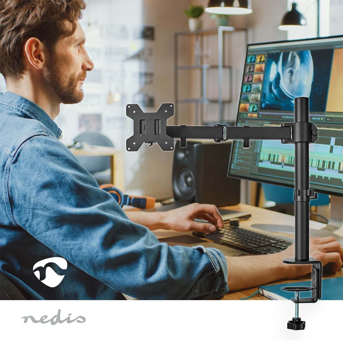 Screen Mount | 1 Screen(s) | 15 - 32 " | 75x75 / 100x100 | Fully adjustable