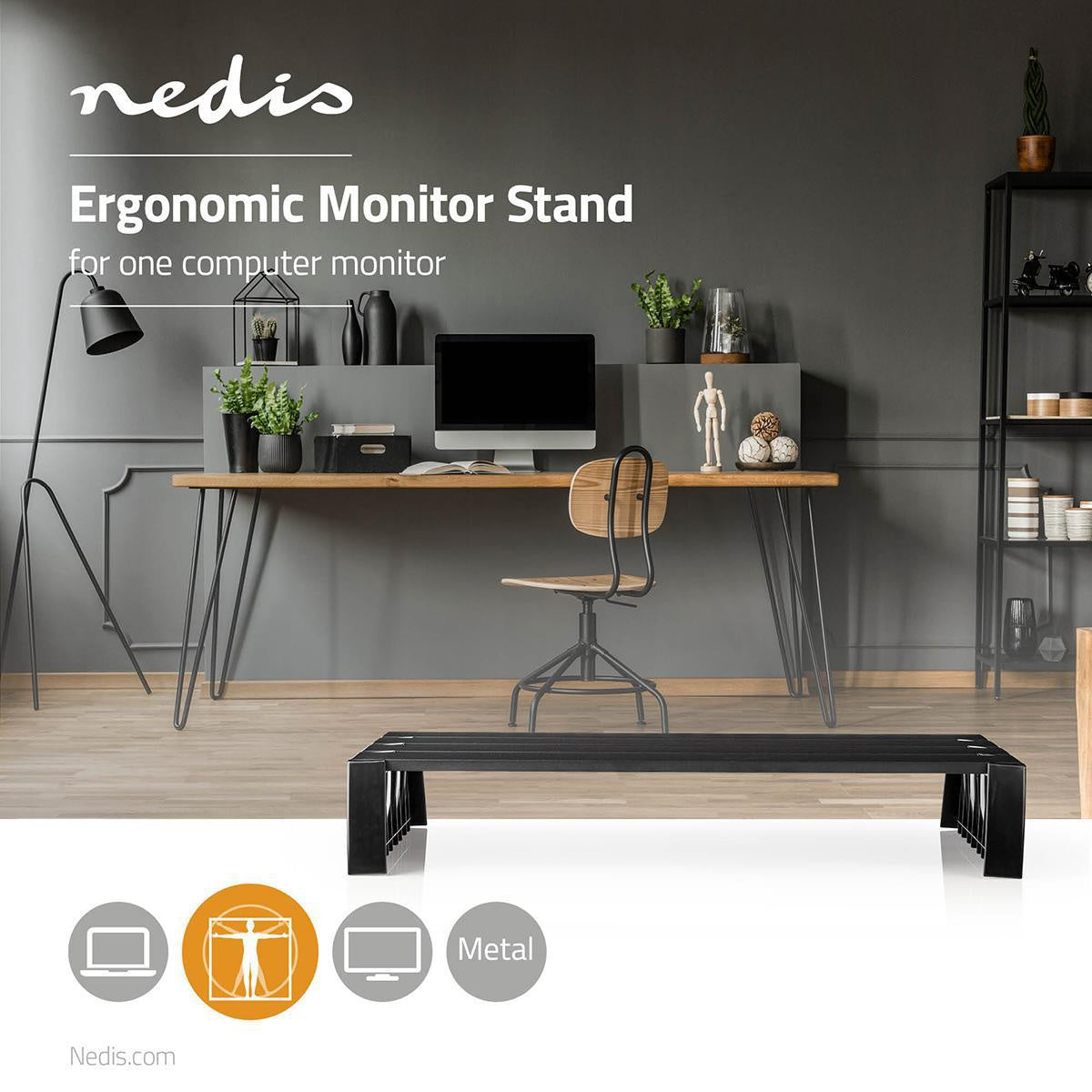 Screen Mount | Ergonomics: Yes | Maximum load capacity: 16 kg | Universal | Adjustable height: No