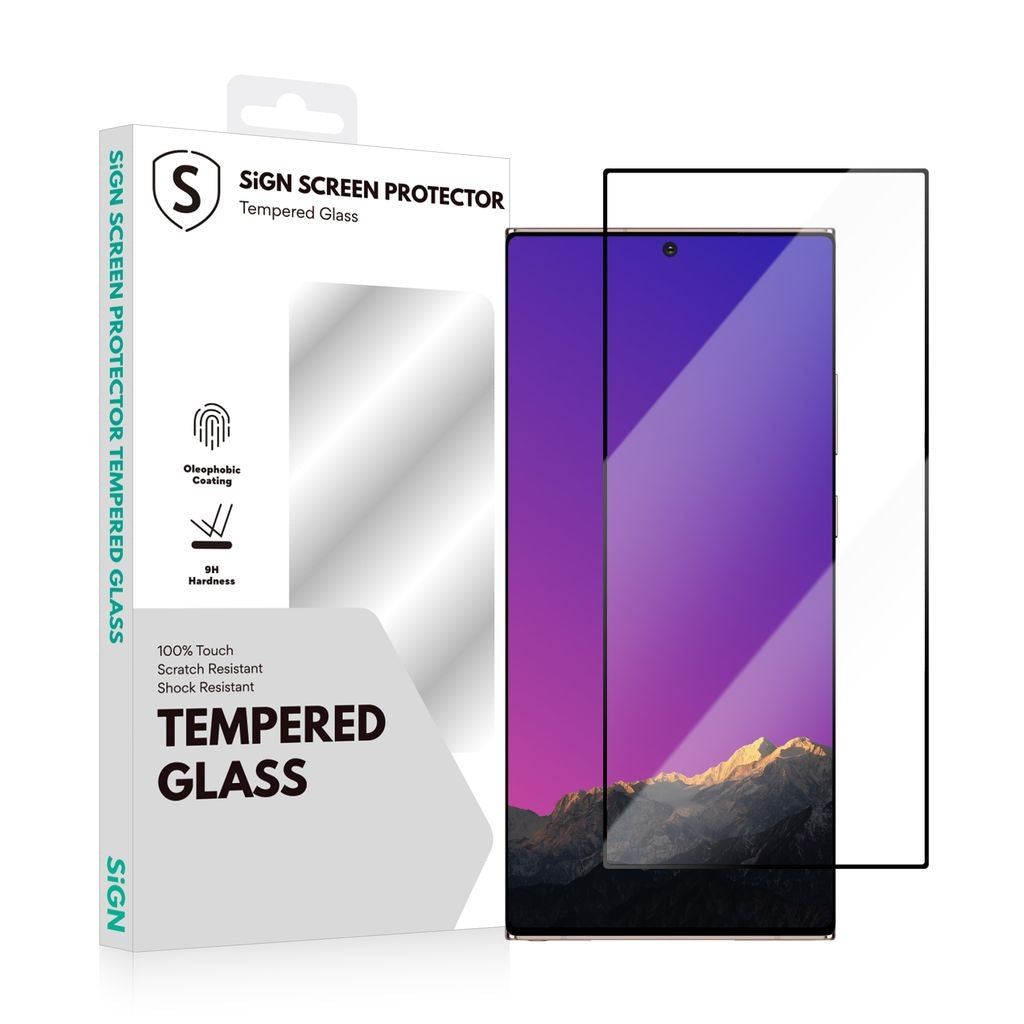 Screen Protector Tempered Glass Samsung Galaxy S24 Ultra Ultrasonic fingerprint unlock