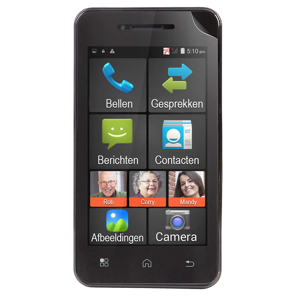 Screen Protector for Senior Smartphone, Scratch-Resistant