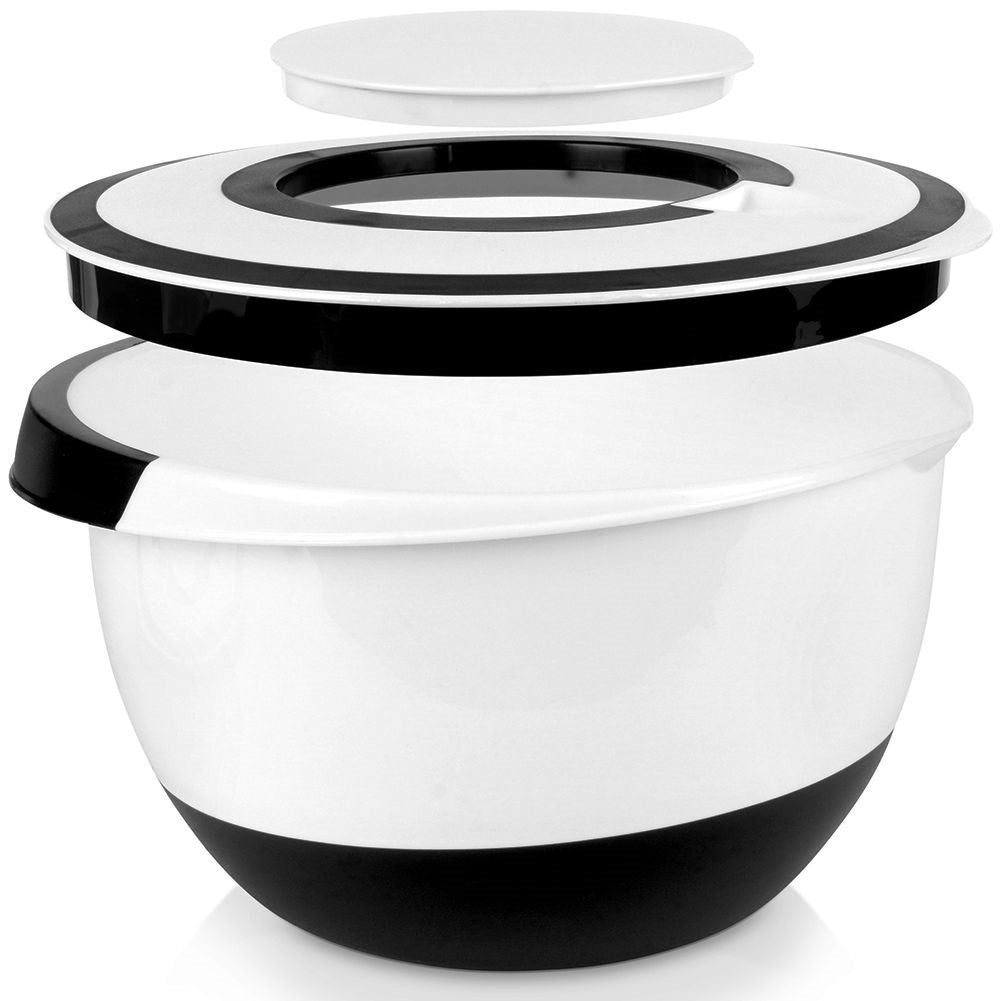 Sealable Spacious Bowl for Mixing and Whisking