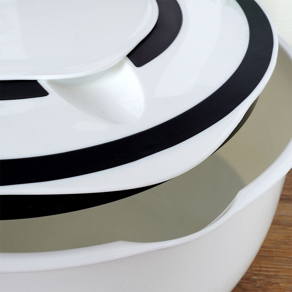 Sealable Spacious Bowl for Mixing and Whisking