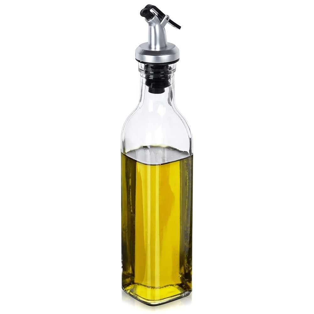 Sealable glass bottle for oil, 250 ml - Perfect for flavoring