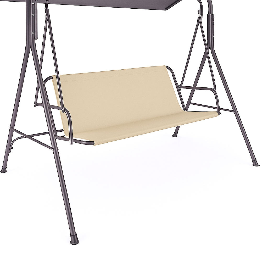 Seat Cushion for Garden Swing 127x100 cm Beige MultiGarden