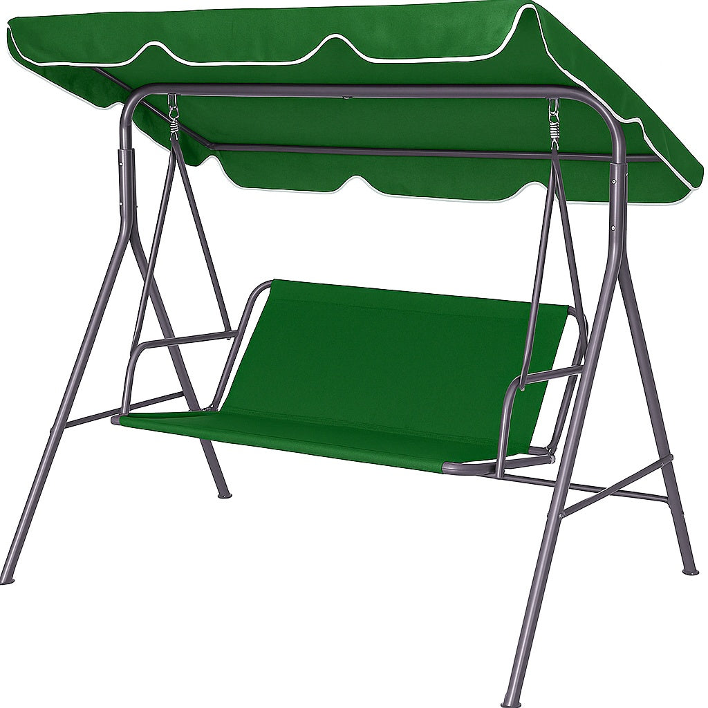 Seat Cushion for Garden Swing 127x100 cm Green MultiGarden