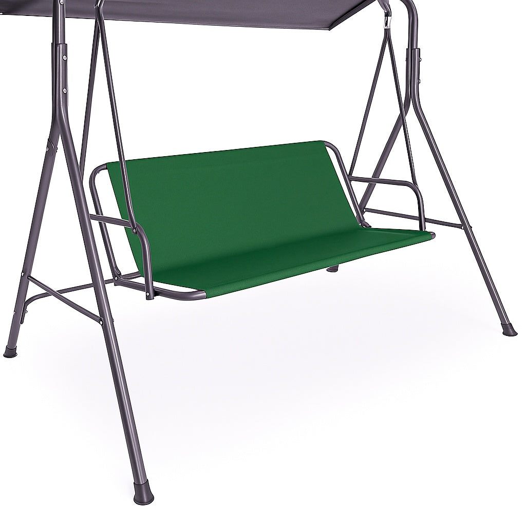 Seat Cushion for Garden Swing 127x100 cm Green MultiGarden
