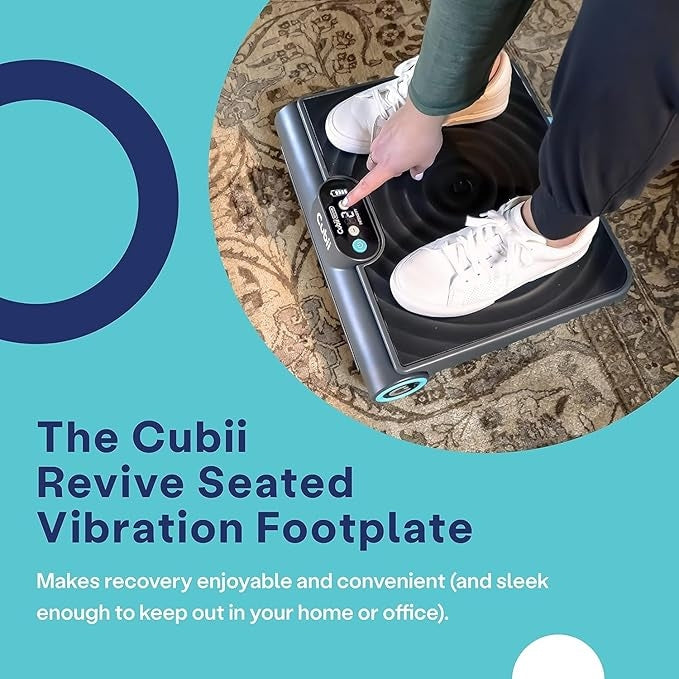Seated Vibration Footplate for Muscle Recovery, 10 Levels