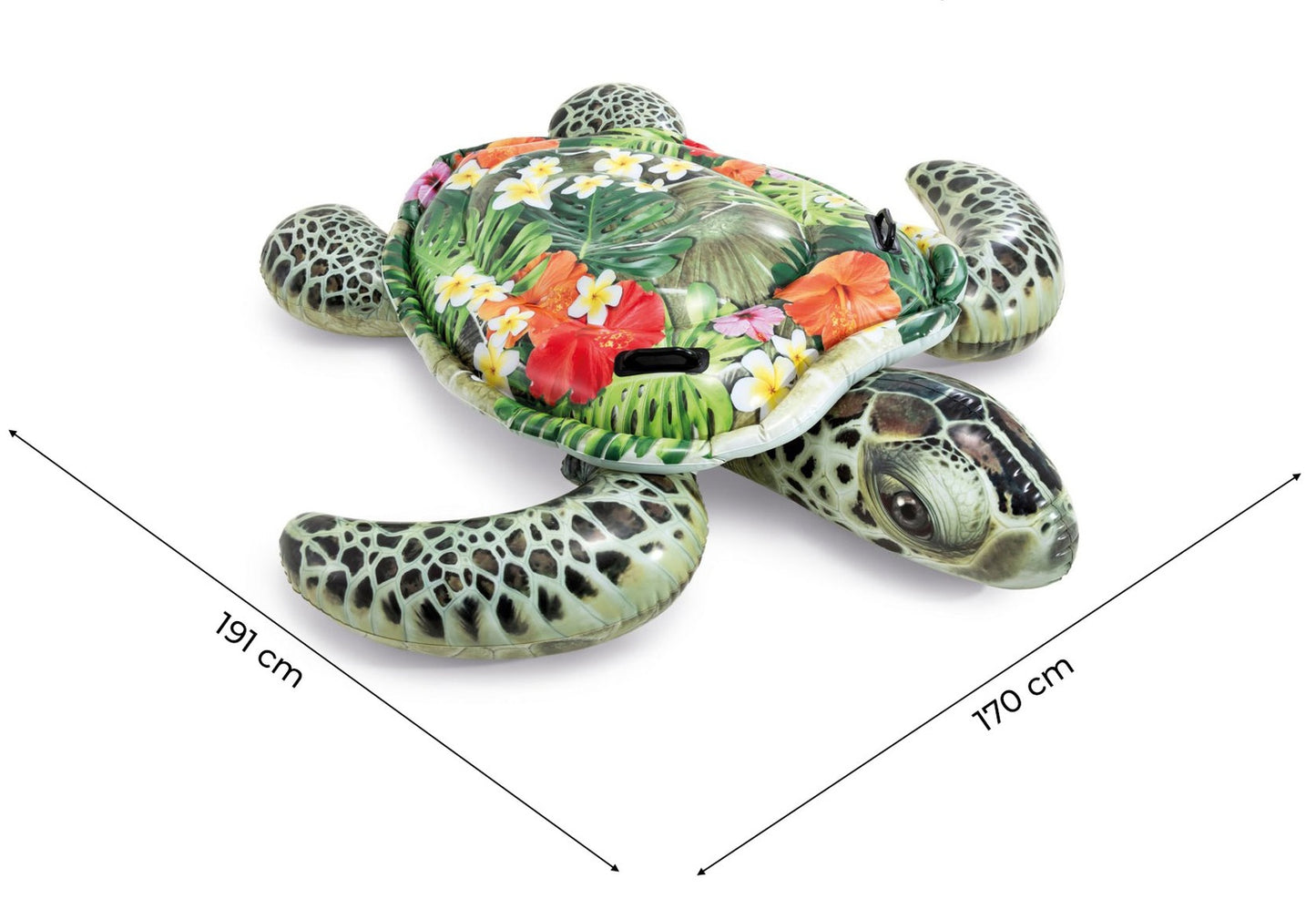 Sea turtle inflatable mattress for children INTEX 57555