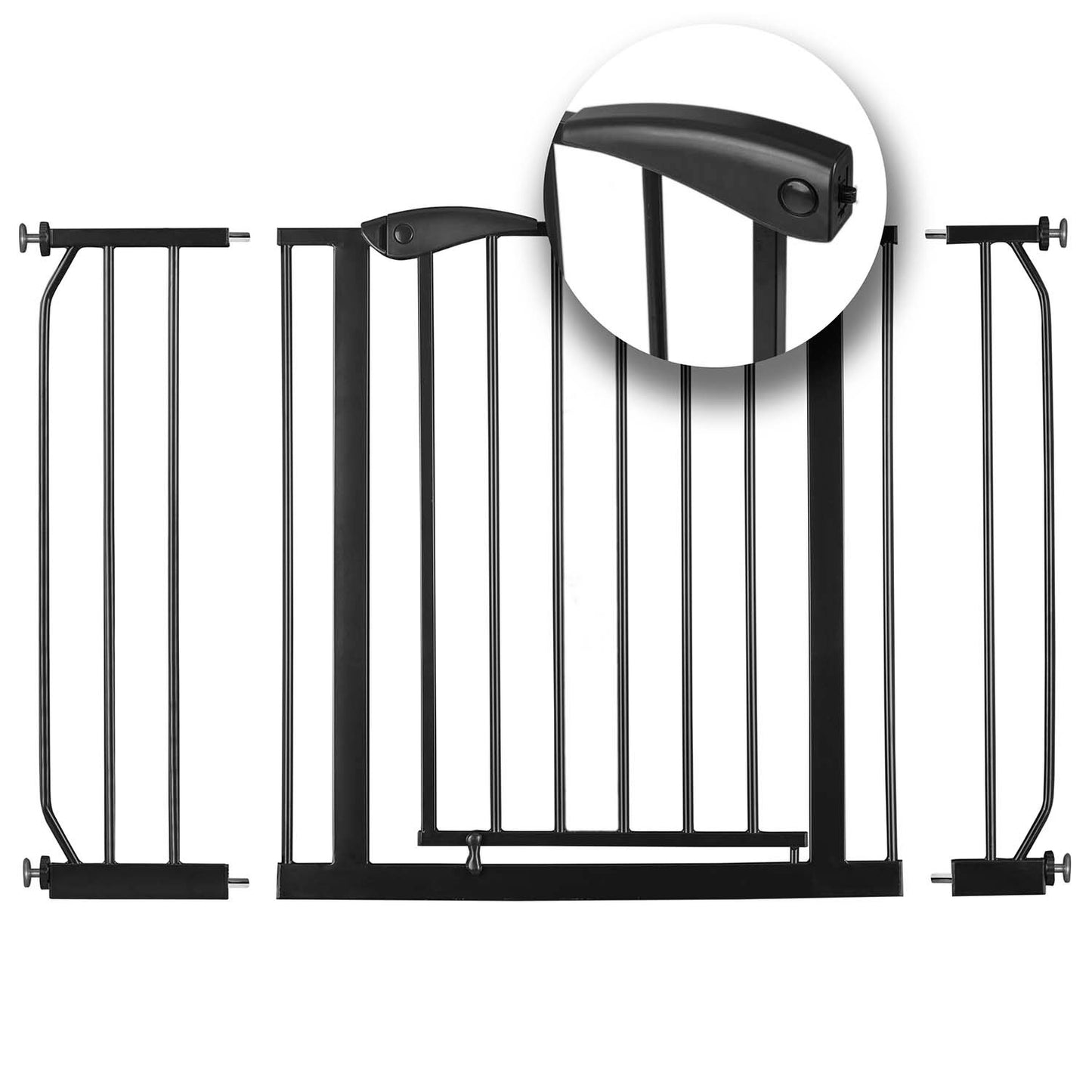 Security gate black Nukido 718300