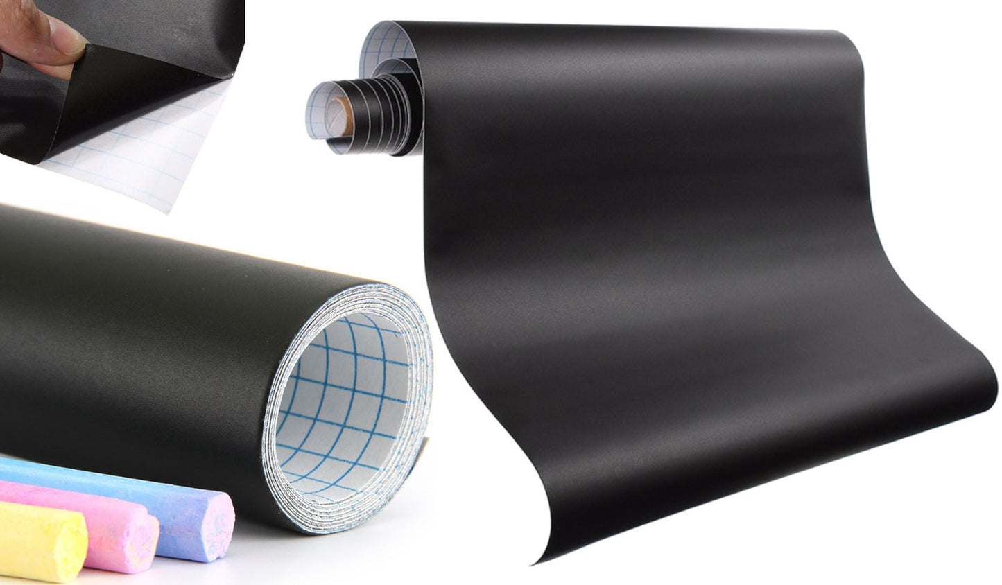 Self-adhesive chalkboard roll 45x200 cm