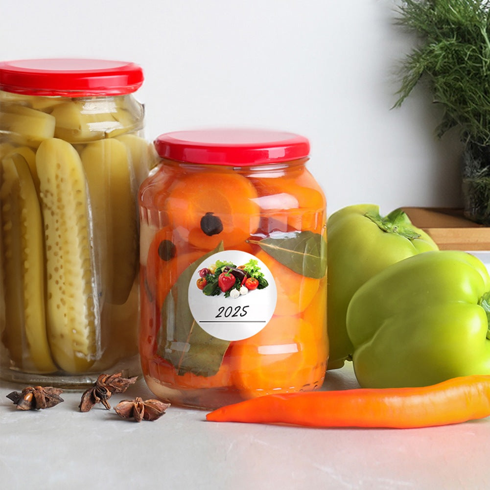 Self-adhesive labels for jars 36 pcs.