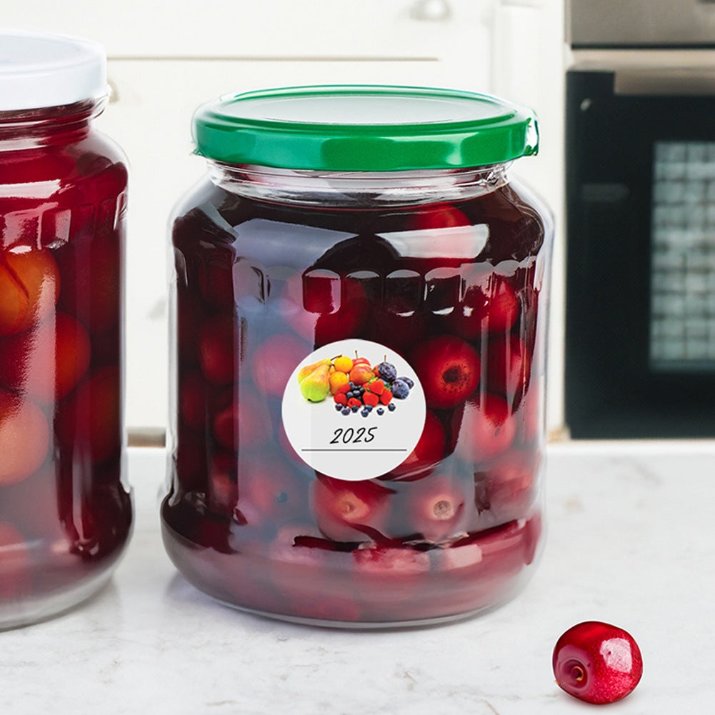 Self-adhesive labels for jars 36 pcs.