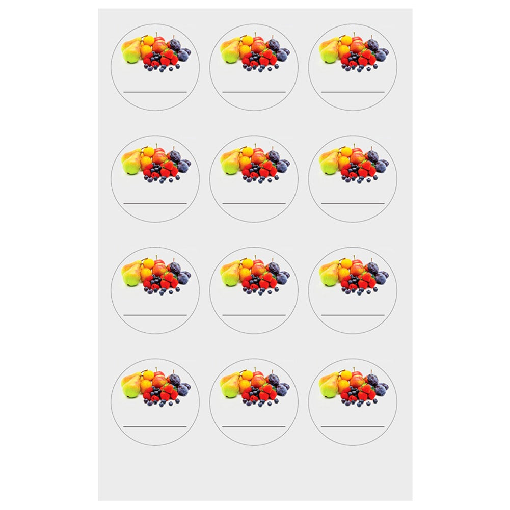 Self-adhesive labels for jars 36 pcs.