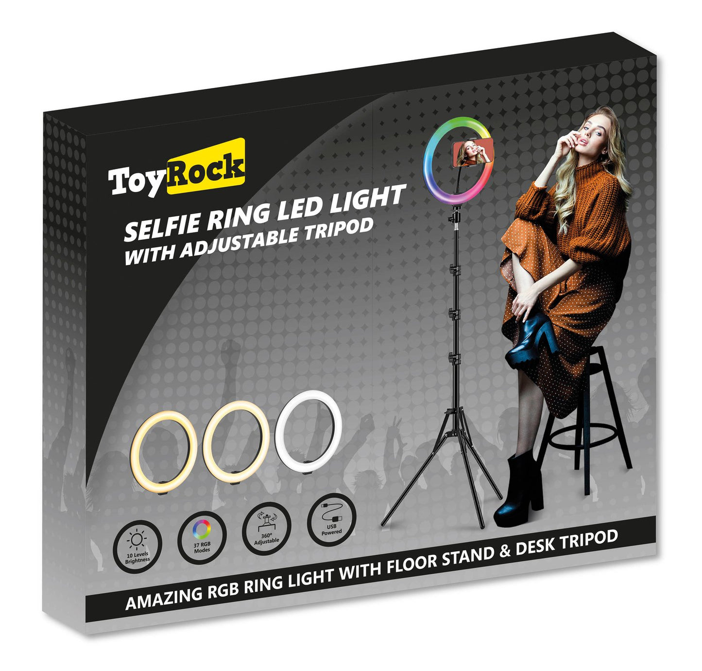 Selfie Ring Led Light 26 Cm With Adjust