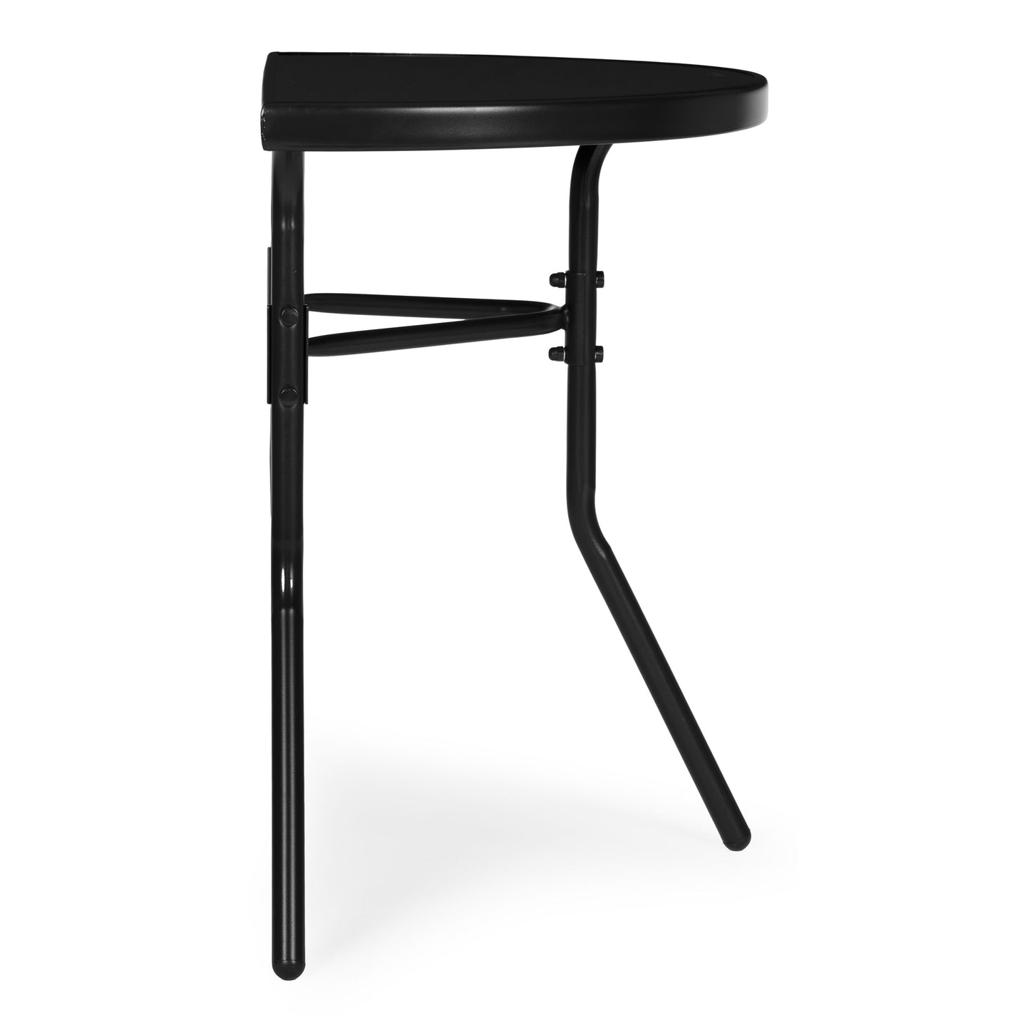 Semi-Circular Glass Coffee Table – Tempered Glass, 70x40 cm