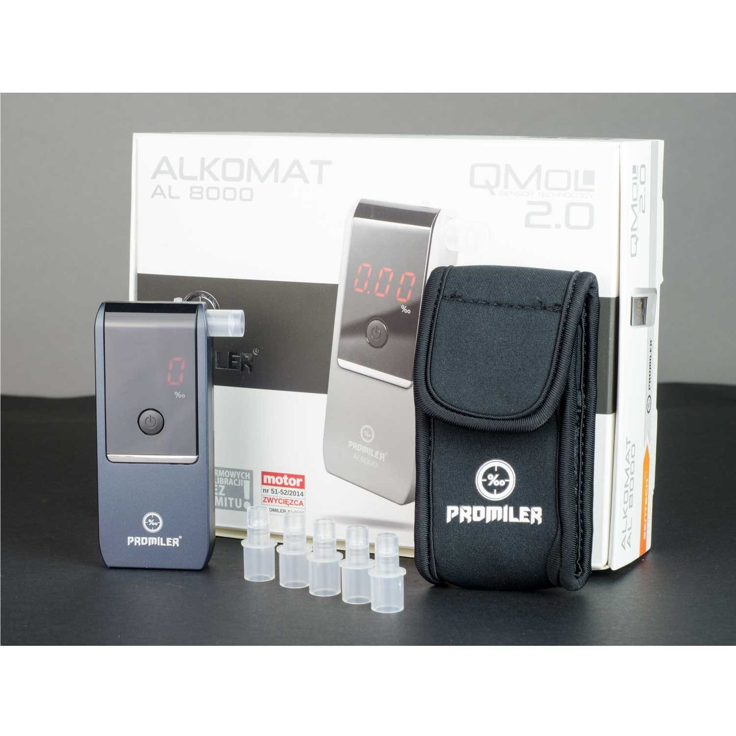 Semiconductor breathalyzer AL 8000 GRAPHITE