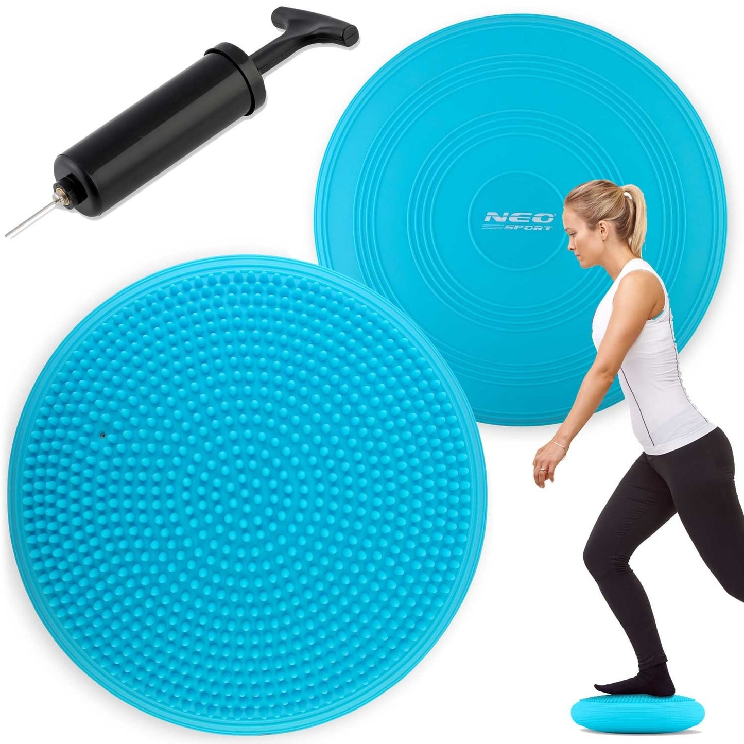 Sensory Balance Cushion for Training 33 cm NS-958 Blue