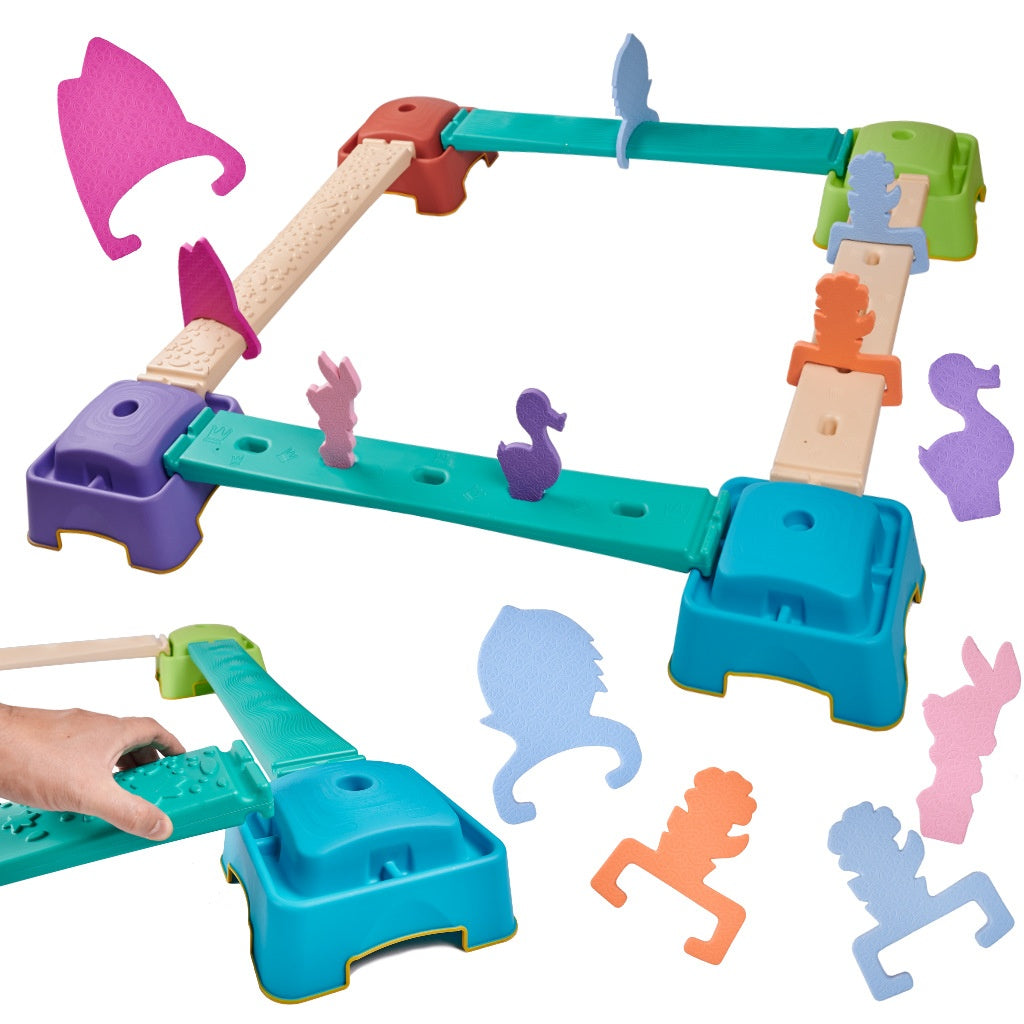 Sensory balance beam for children obstacle course balance training