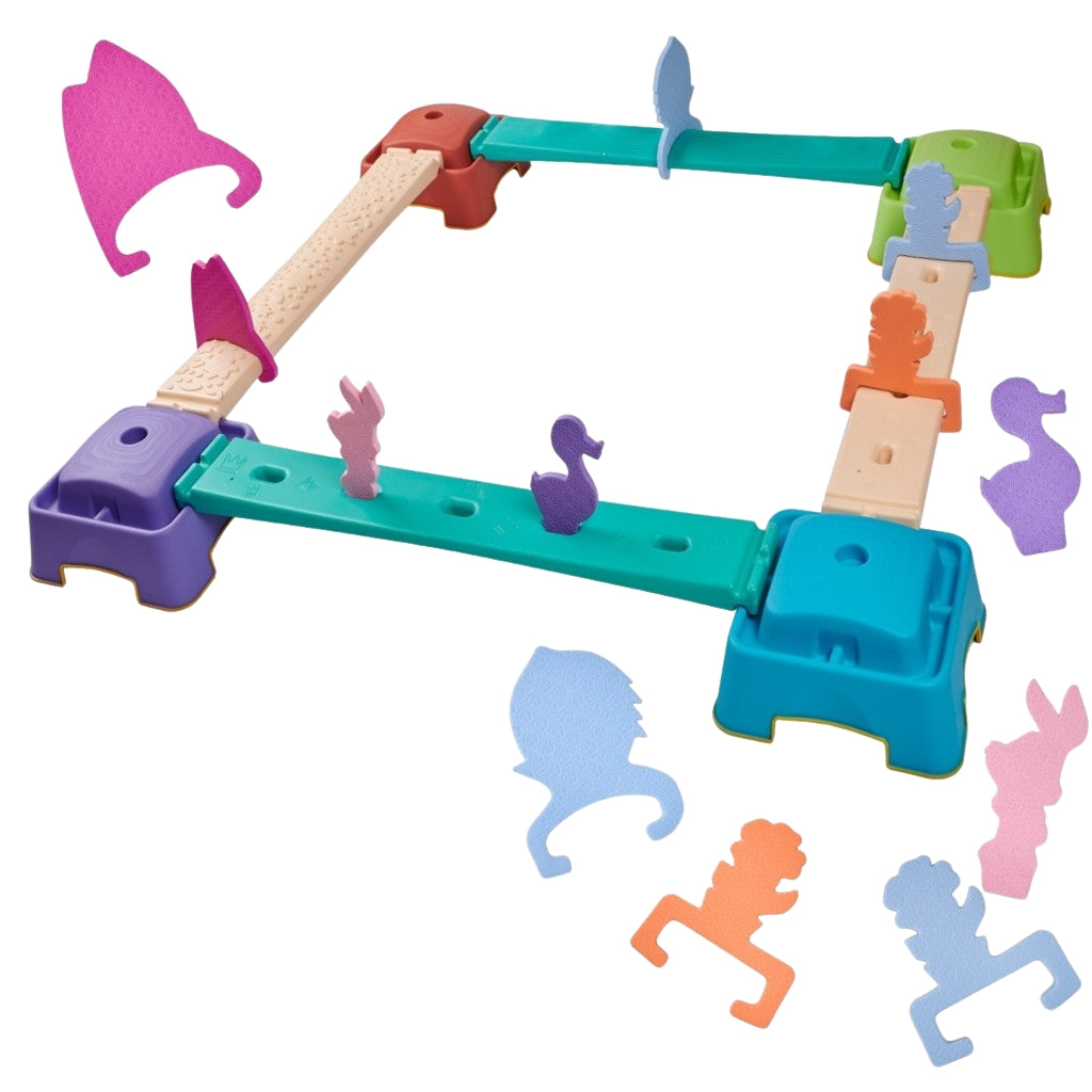 Sensory balance beam for children obstacle course balance training