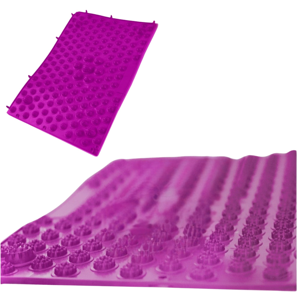Sensory massage correction mat purple